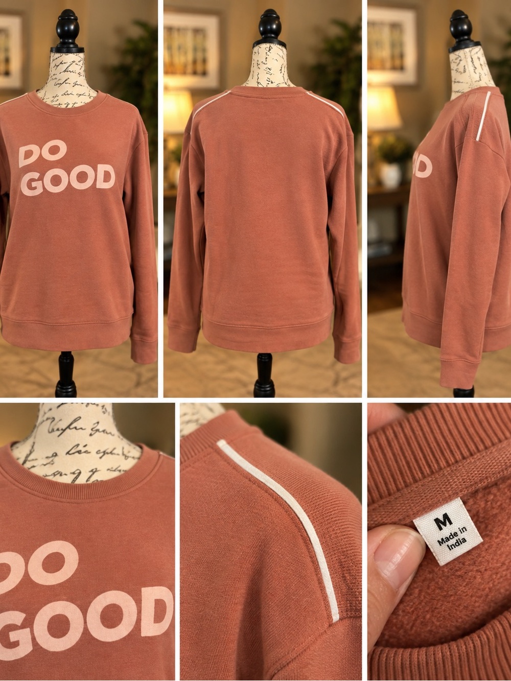 cotopaxi Rust 'DO GOOD' Crewneck Sweatshirt - Picture 2 of 2